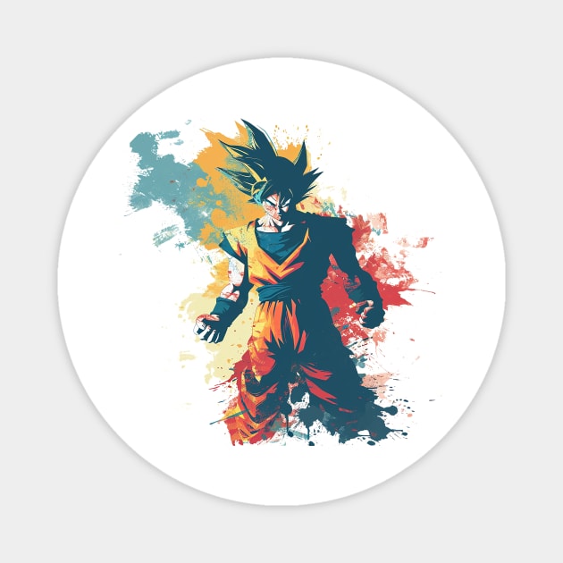 goku Magnet by pokermoment